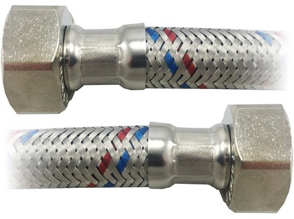 Nerezová opletená hadička s těsněním